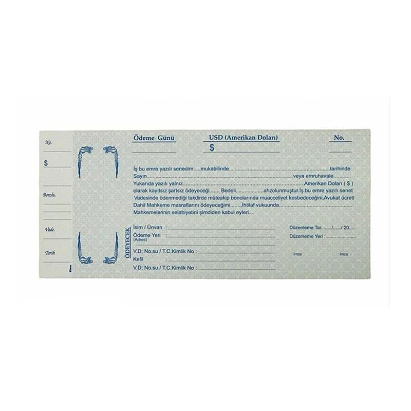 Dilman Dolar Senedi 100'lü Paket