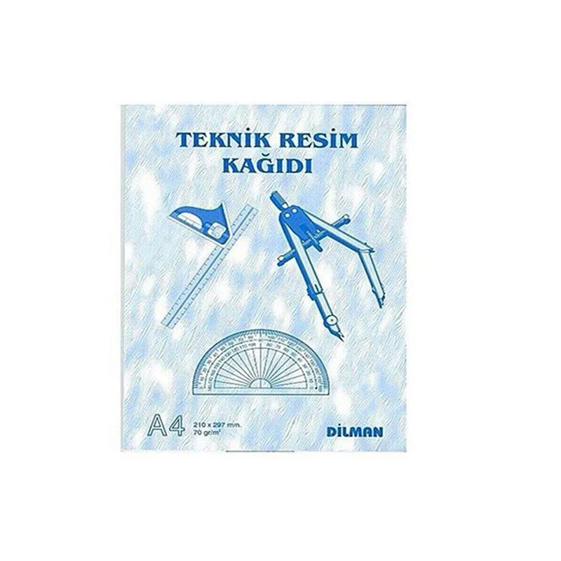 Dilman Teknik Resim Kağıdı A4 Dikey