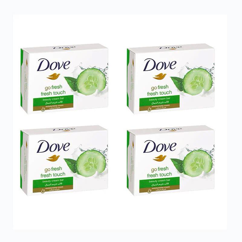 Dove Güzellik Sabunu Cream Bar Fresh Touch 100 gr 4 Li Paket