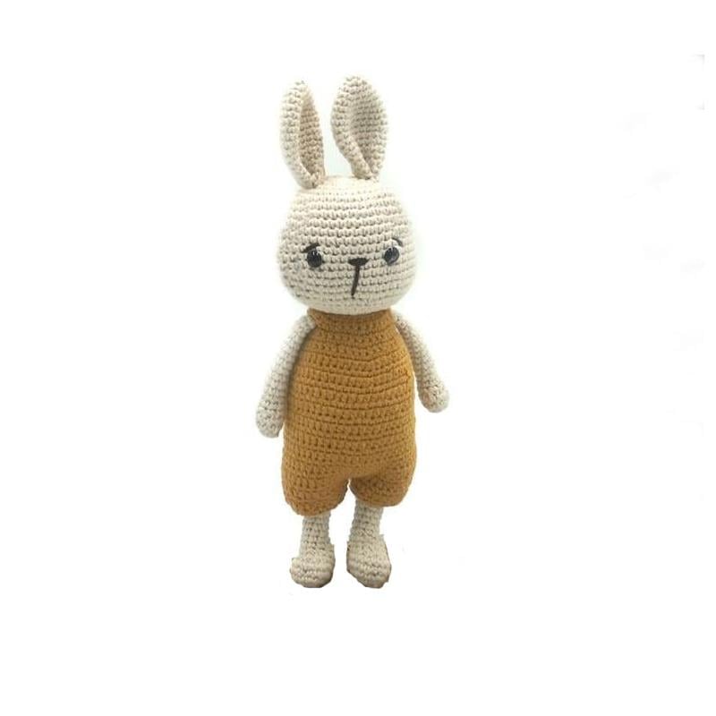 El Örgü Amigurumi Oyuncak Tavşan Turuncu