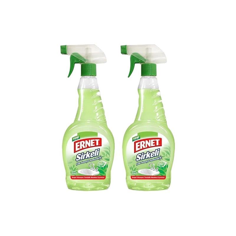 Ernet Çok Amaçlı Temizleyici 750 ml Sirkeli X 2'li Paket