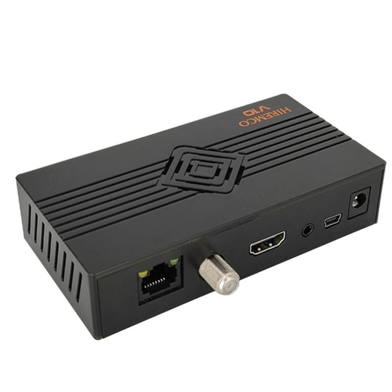 Hiremco V10 Ethernet'li Usb Girişli Youtube Özellikli Linux Tabanlı Wifi Antenli Full Hd Uydu Alıcısı