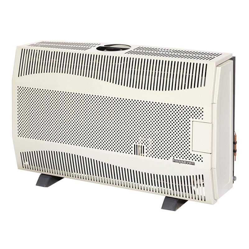 Hoşseven HDU-10 Duvar Tipi Üstten Bacalı Hermetik Soba 10 Kw