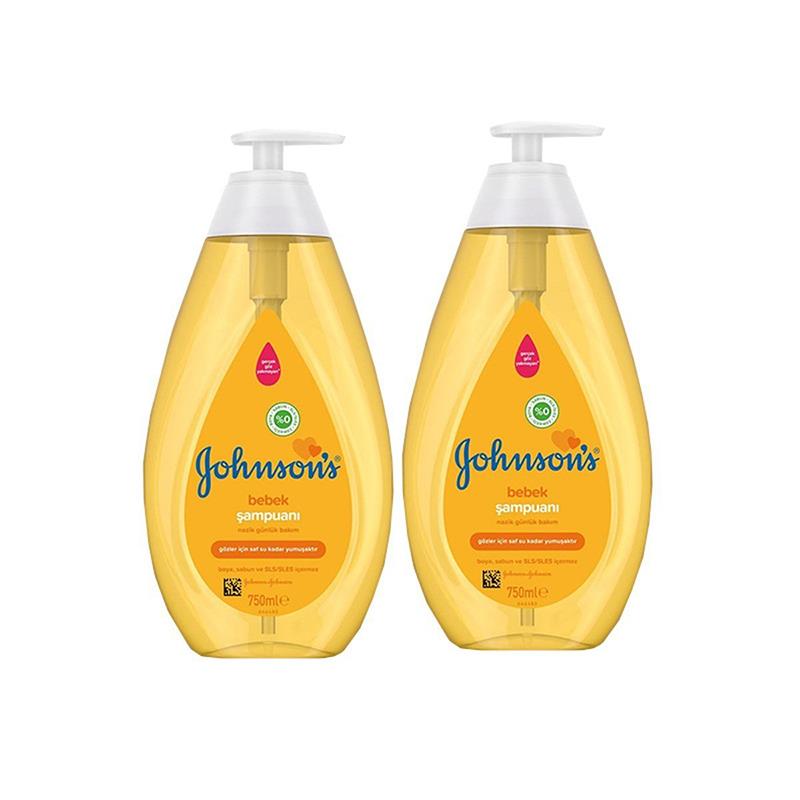 Johnson's Baby Bebe Şampuanı 750 ml 2 Li Paket