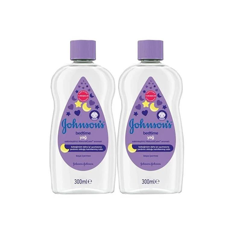 Johnson's Baby Bedtime Bebek Yağı 300 ml x 2 Adet