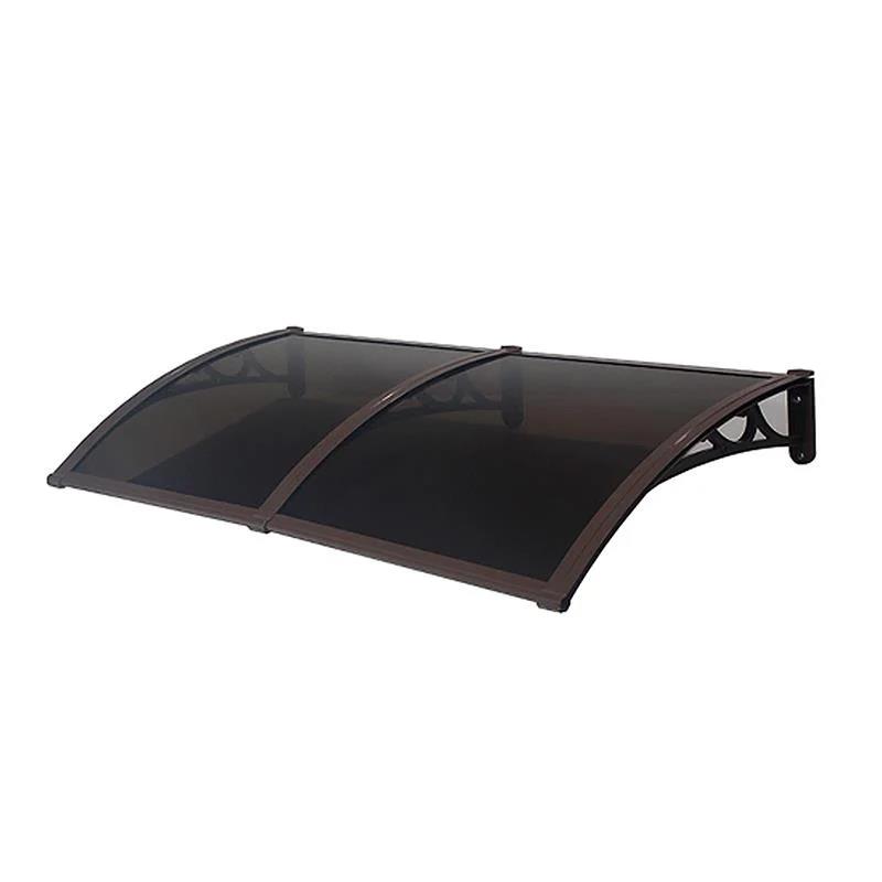 Kapı Üstü Lüx Seri Pratik Sundurma 100 X 150 Kahverengi