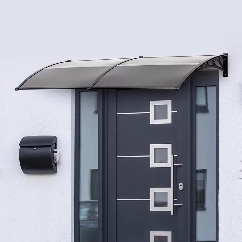 Kapı Üstü Lüx Seri Pratik Sundurma 100 X 150 Antrasit Gri