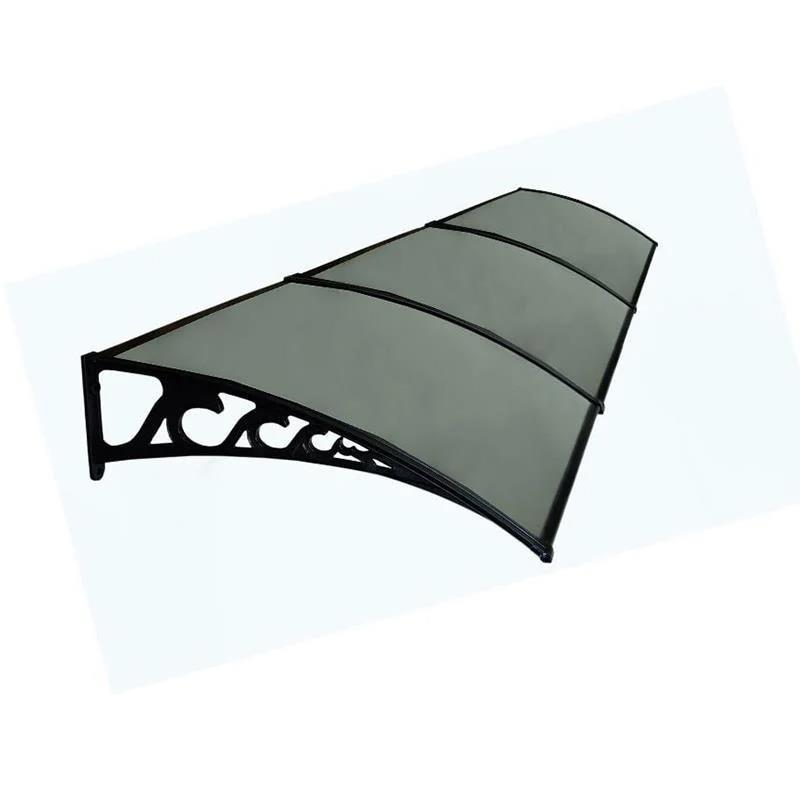 Kapı Üstü Lüx Seri Pratik Sundurma 100 X 360 Antrasit Gri