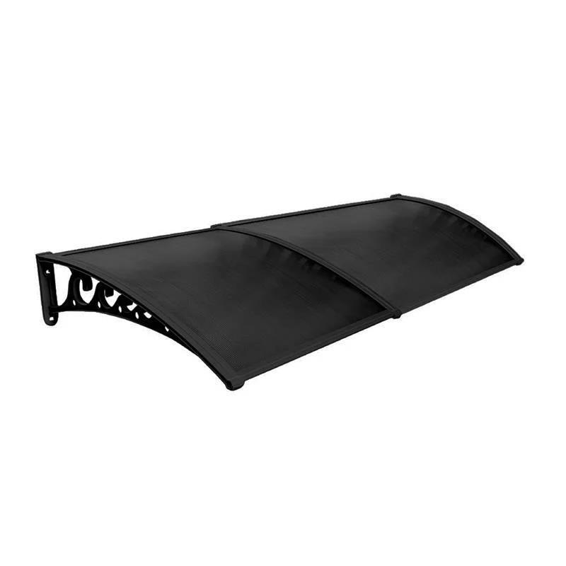 Kapı Üstü Lüx Seri Pratik Sundurma 100 X 150 Siyah