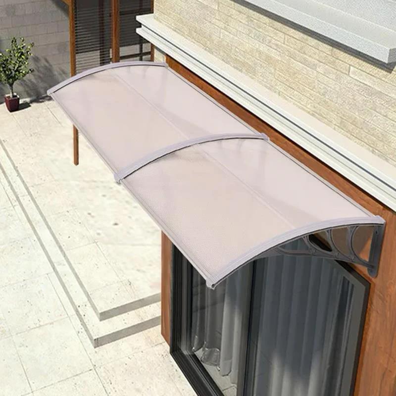 Kapı Üstü Lüx Seri Pratik Sundurma 100 X 150 Gri