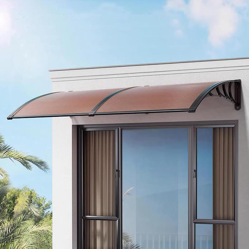 Kapı Üstü Pratik Sundurma Standart Seri 100 X 200 cm Siyah