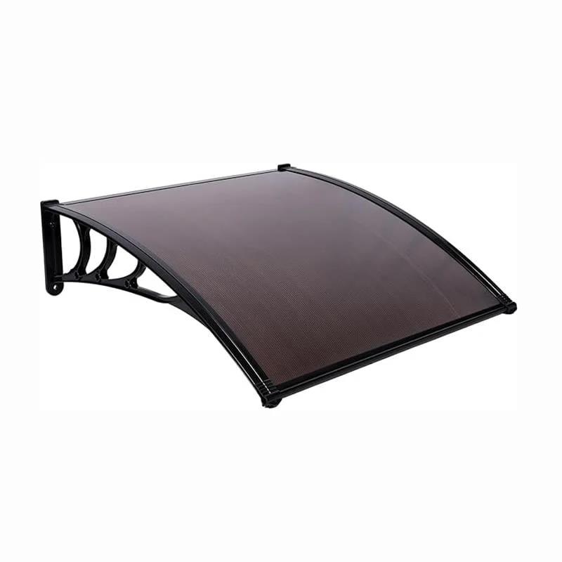 Kapı Üstü Pratik Sundurma Standart Seri 80 X 120 cm Siyah