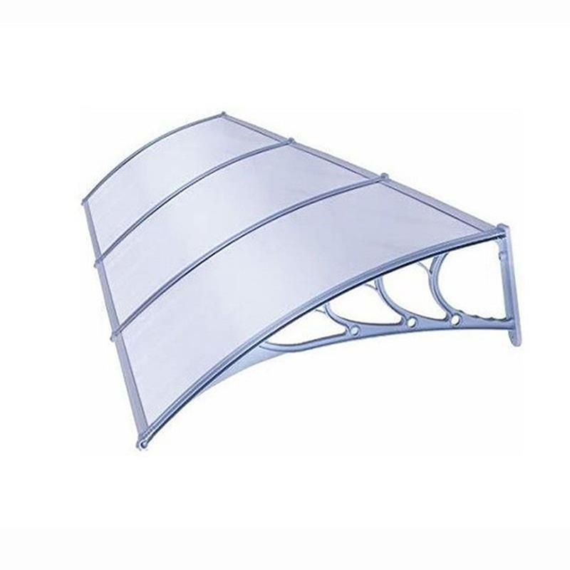 Kapı Üstü Pratik Sundurma Standart Seri 100 X 360 cm Gri