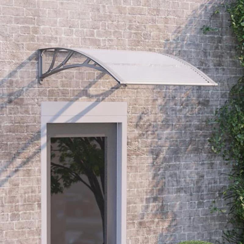 Kapı Üstü Pratik Sundurma Standart Seri 80 X 120 cm Gri