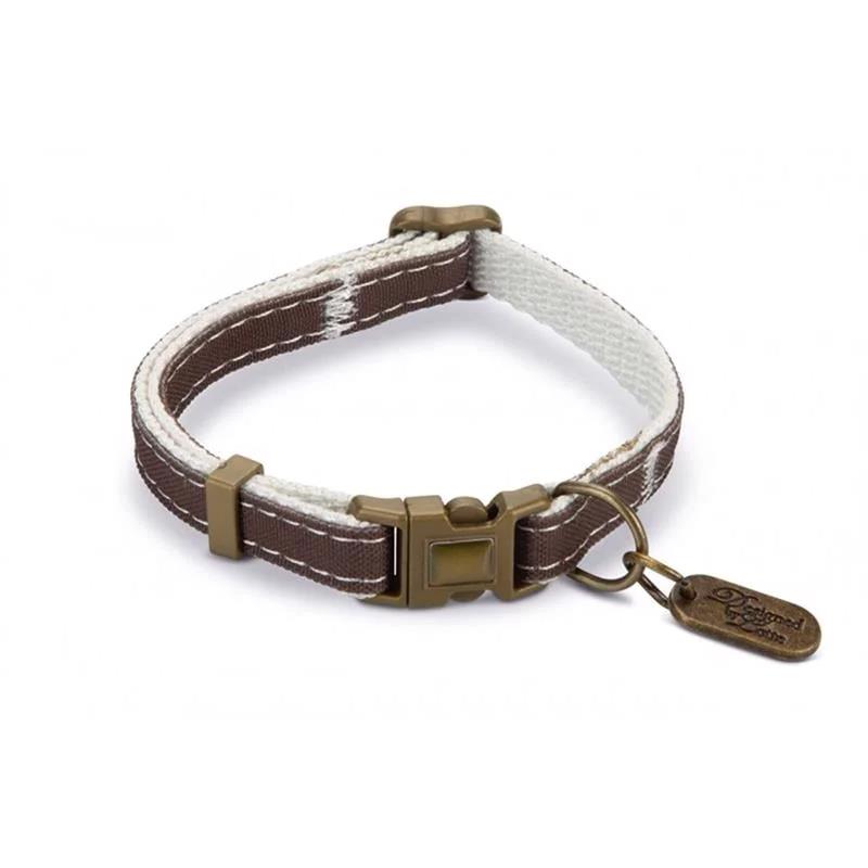 Karlie Lotte Kedi Tasması 30 cm x 10 mm Kahverengi