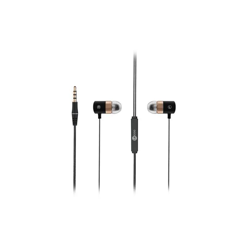 Lenovo Lecoo EH103 Kablolu 3.5mm Jacklı Kulak İçi Mikrofonlu Kulaklık Siyah