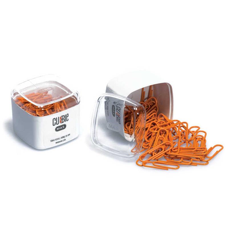 Mas 1264 Cubbie Renkli Ataş 28 mm Turuncu