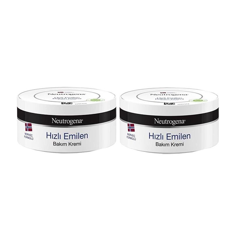 Neutrogena Hızlı Emilen El ve Vücut Bakım Kremi 200 ml x 2 Adet