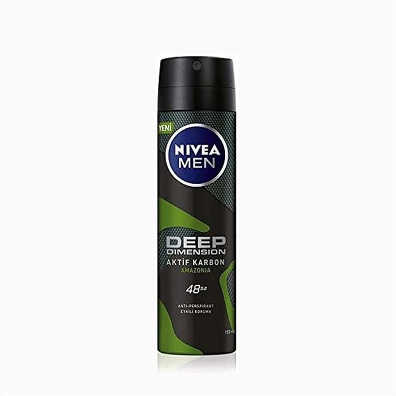 Nivea Men Deep Dimension Amazonia Erkek Deodorant 150 ml