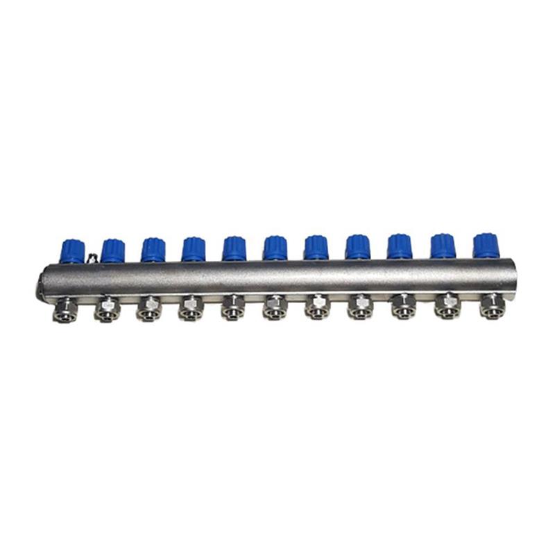 Orsel 1'' 11 Ağız Ekonomik Kendinden Vanalı Kollektör Mavi