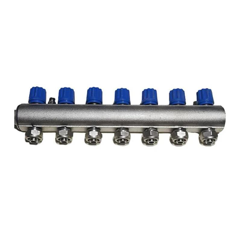 Orsel 1'' 7 Ağız Ekonomik Kendinden Vanalı Kollektör Mavi