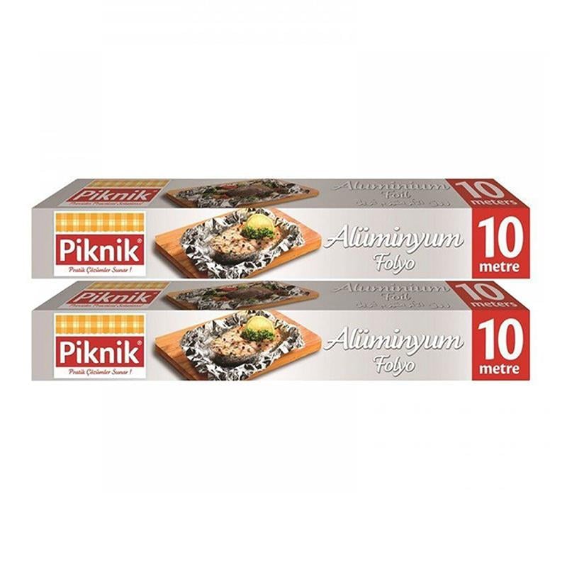 Piknik Alüminyum Folyo 10 mt x 2 Paket