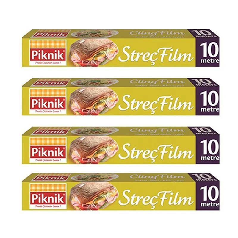 Piknik P-1402 Streç Film 10 mt  4 Lü Paket