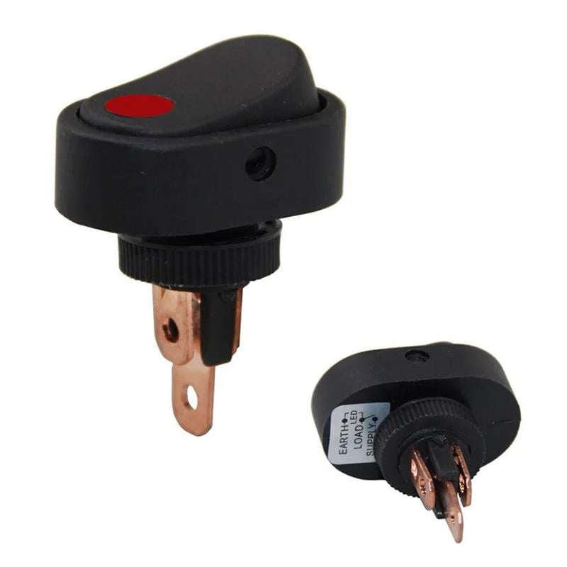 Powermaster IC-132A-2 Işıklı 12 Volt Dc 20 Amper On-Off Anahtar ASW-20D-2