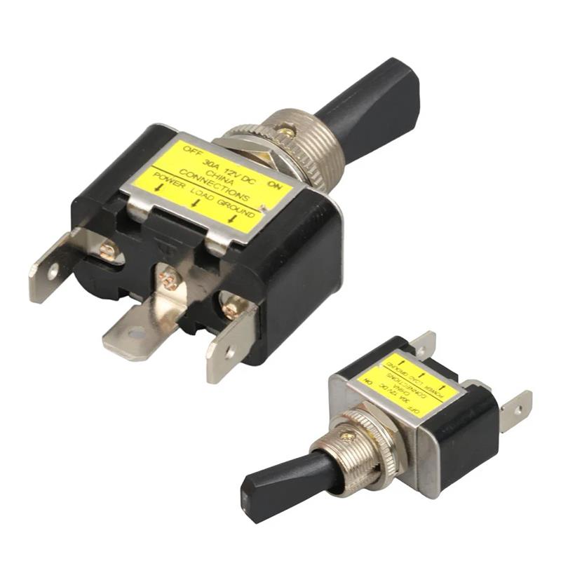 Powermaster IC-151B 12 Volt Dc 30 Amper Toggle Switch On-Off Işıklı