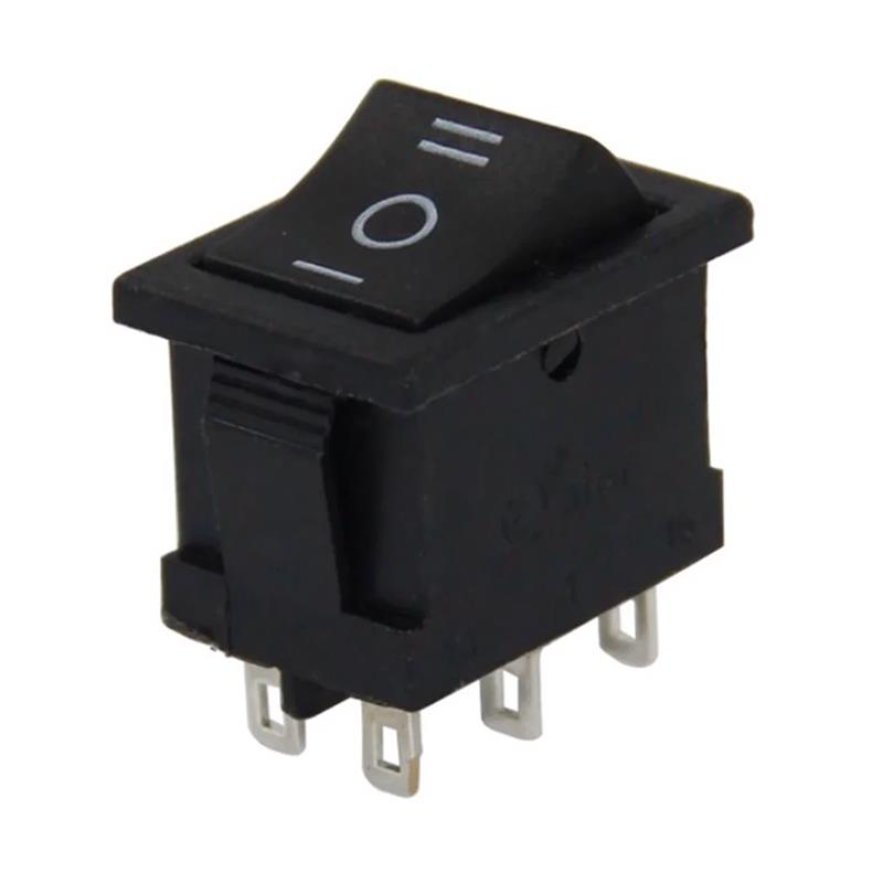 Powermaster Mini Işıksız Anahtar 6P ON-OFF-ON 6P IC-123-6