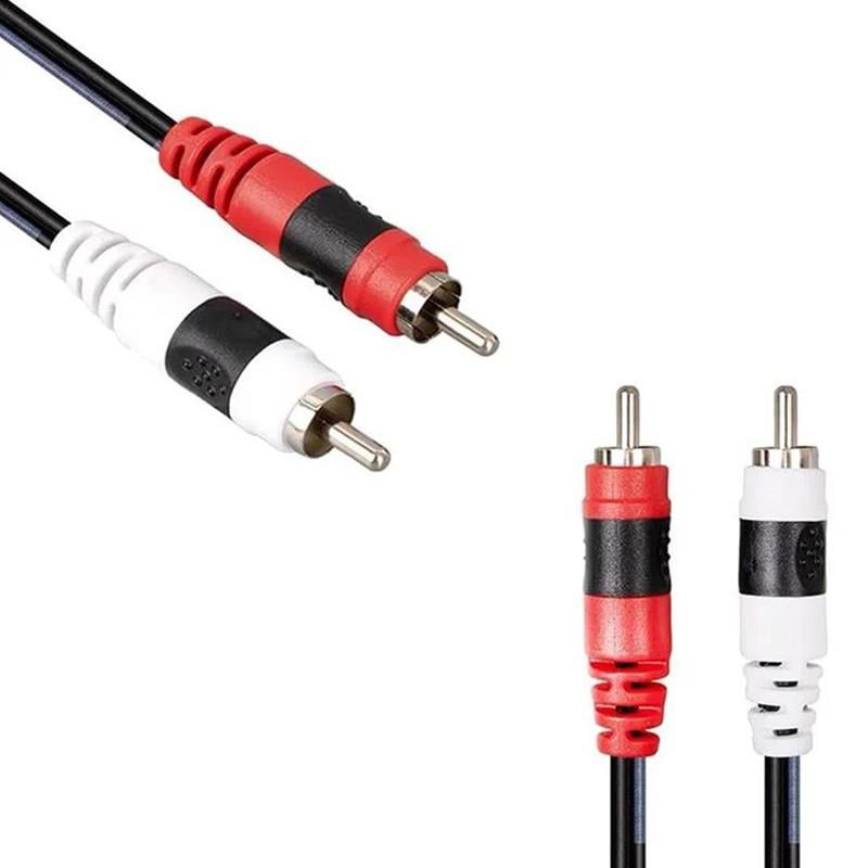 Powermaster PM-17973 2 Xlr Dişi - 2 Rca Erkek 3 Metre Kablo