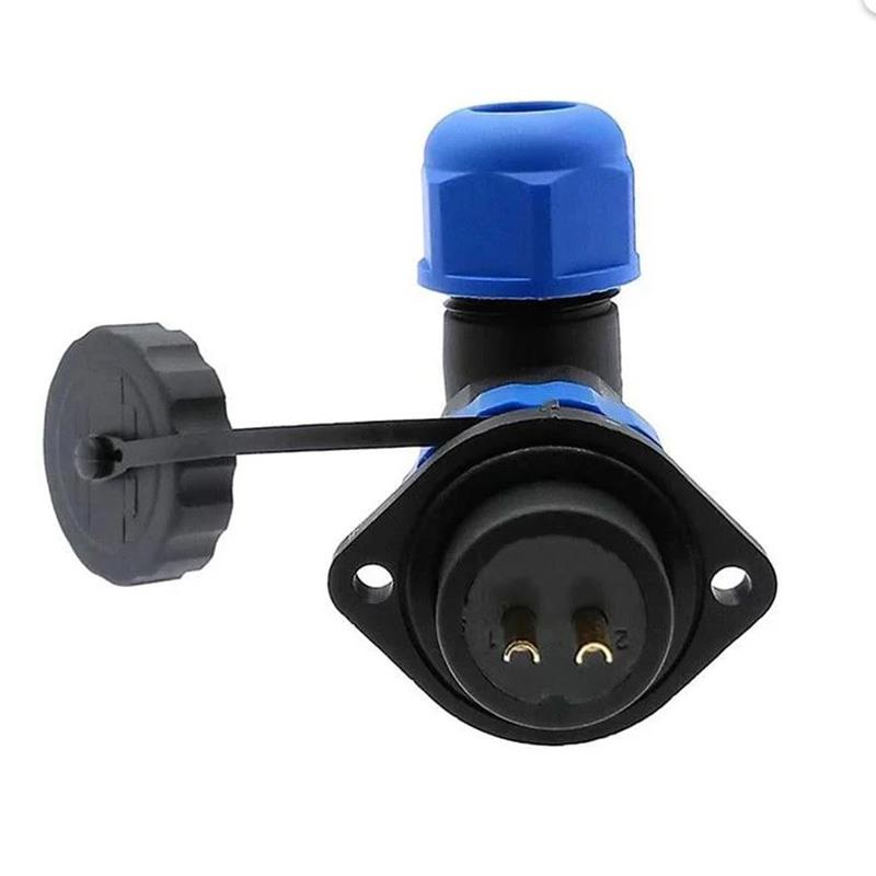 Powermaster SD20 Su Geçirmez 2 Pin 20 mm Konnektör 90° Dirsek