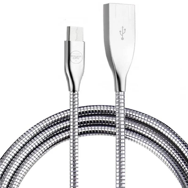 Powerway QCX3 Metal Micro USB 3.0 Şarj Data Kablosu
