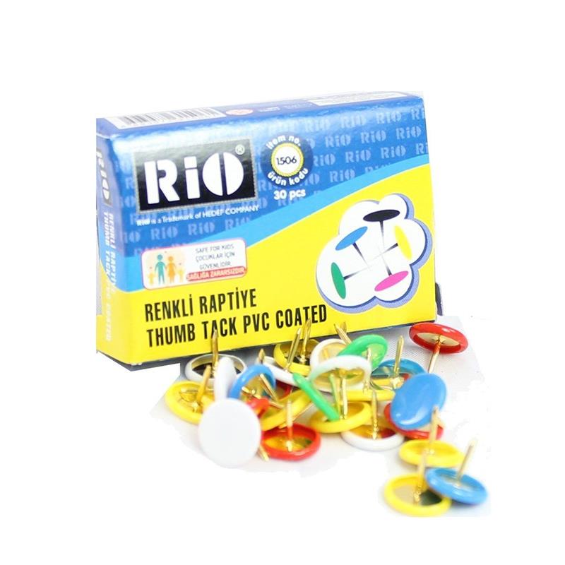 Rio 1506 Renkli Raptiye Pvc Kaplı