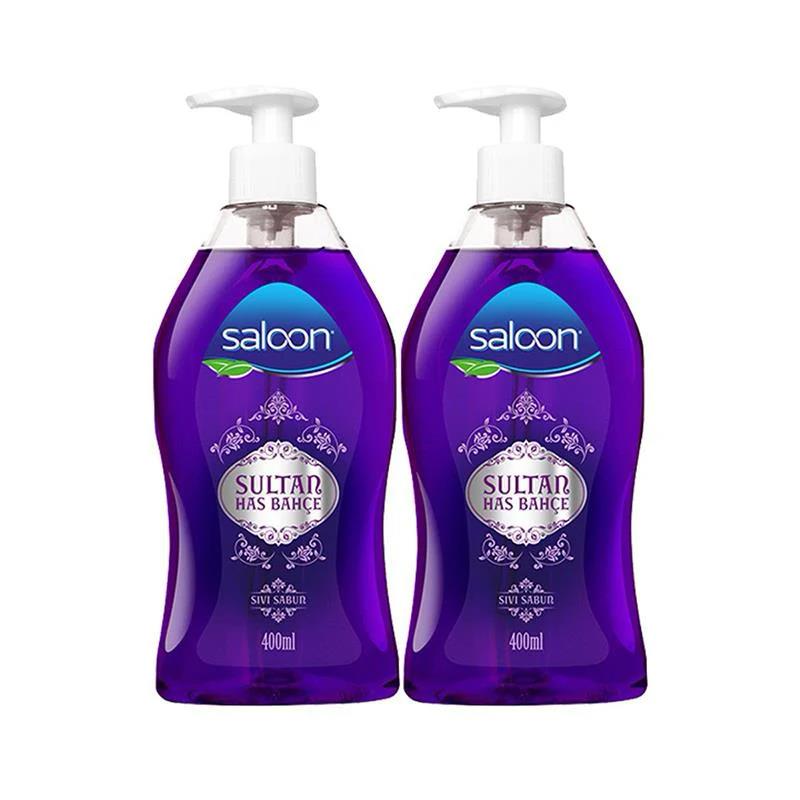 Saloon Sıvı Sabun 400 ml Sultan Has Bahçe X 2'li Paket