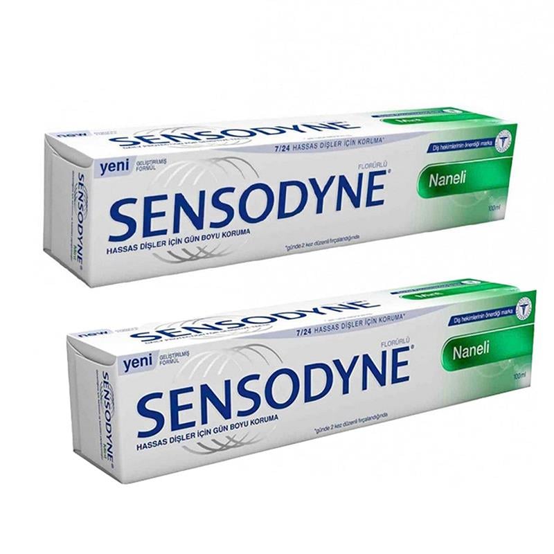 Sensodyne Diş Macunu Naneli 100 ml x 2 Adet