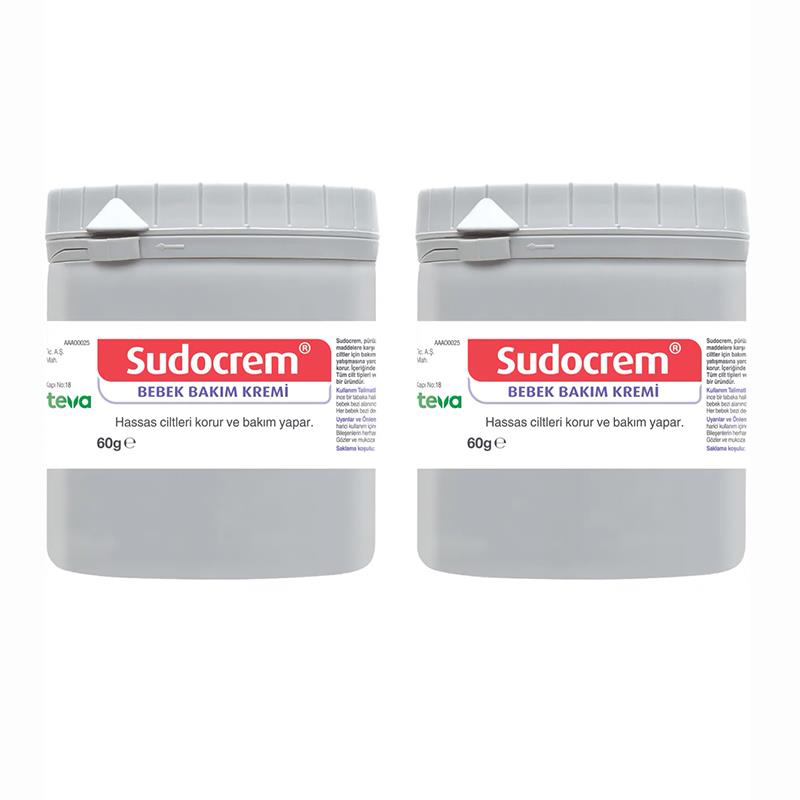 Sudocrem Bebek Bakım Kremi 60 gr X 2'li Paket