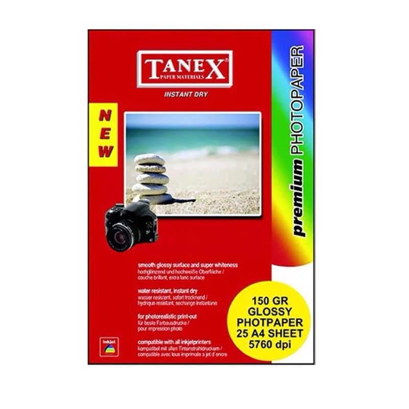 Tanex A4 Fotoğraf Kağıdı 180 gr ( 25 li Paket )