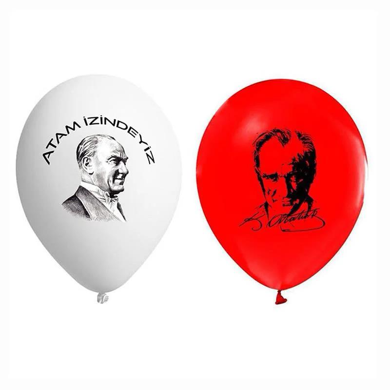 Vatan Atatürk Baskılı Balon 100'lü