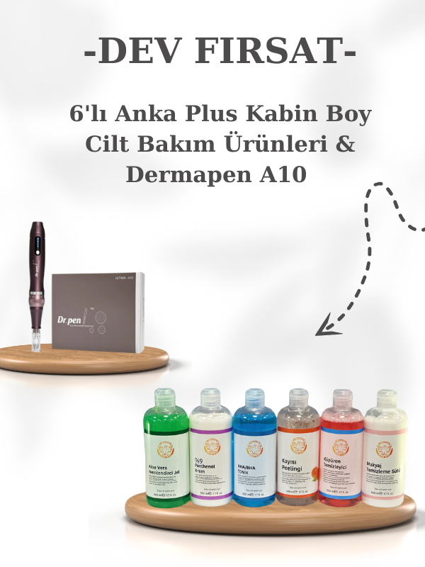  Anka Plus Kabin Boy(500ML) Cilt Bakım Ürünleri & Dermapen A10