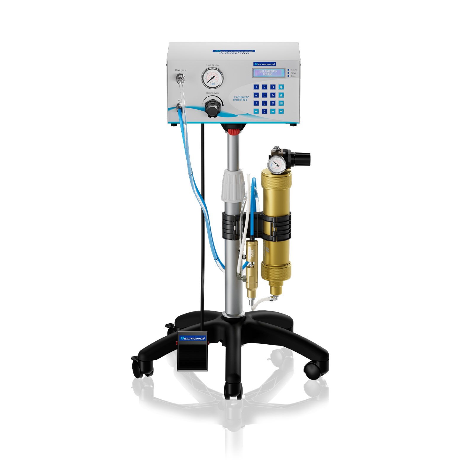 SY DS KK 10 D -SILTRONICS “DOSER” DOZAJLAMA MAKİNASI KONTROL ÜNİTESİ - DİJİTAL