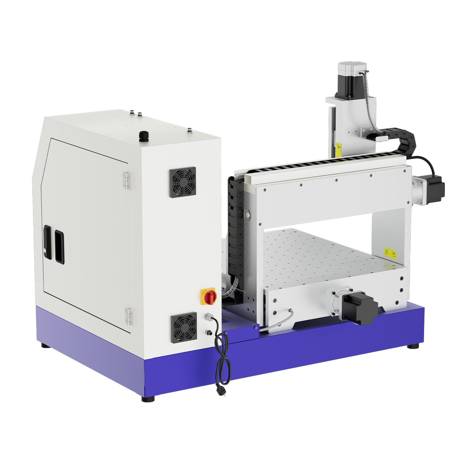 SILTRONICS “DOSER”  CNC DOZAJLAMA  MAKİNASI - MASA ÜSTÜ - 400 X 400 STEP MOTOR-AÇIK KABİN - ALÜMİNYUM GÖVDELİ
