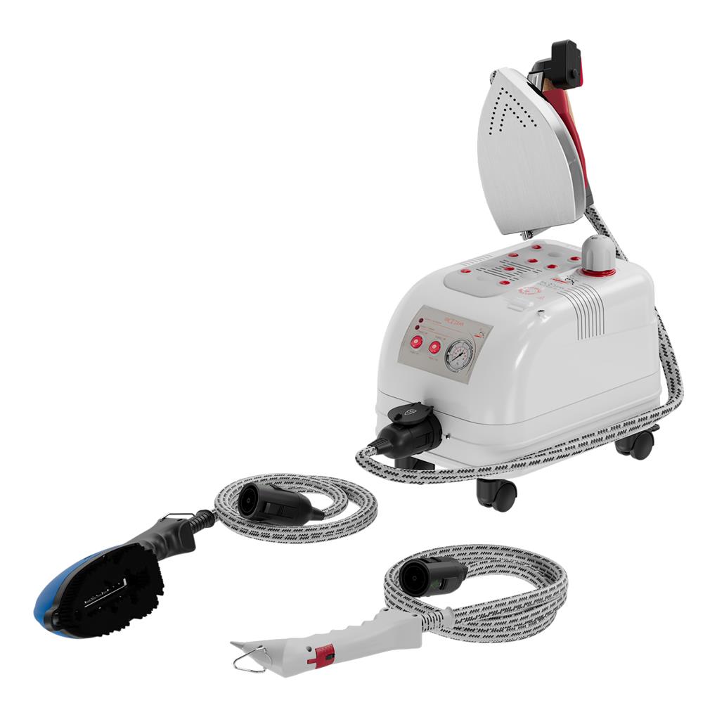 GAZZELLA TRİO CLEAN BUHARLI ÜTÜLEME VE TEMİZLEME ROBOTU - 2 LT ( PROFESYONEL ÜTÜ, FIRÇA,PİSTOLE VE TEMİZLİK APARATLARI DAHİL) 