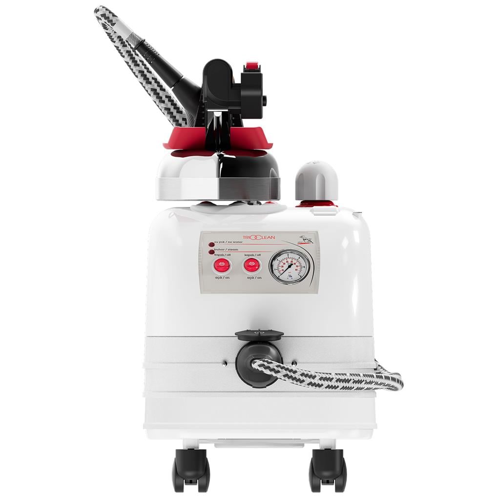 GAZZELLA TRİO CLEAN BUHARLI ÜTÜLEME VE  TEMİZLEME ROBOTU - 3,5 LT ( PROFESYONEL ÜTÜ, FIRÇA,PİSTOLE VE TEMİZLİK APARATLARI DAHİL) 
