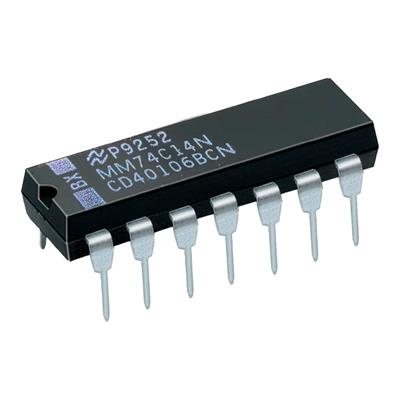 Entegre - CD40106BCN  DIP-14 6lı Schmitt Trigger Inverter