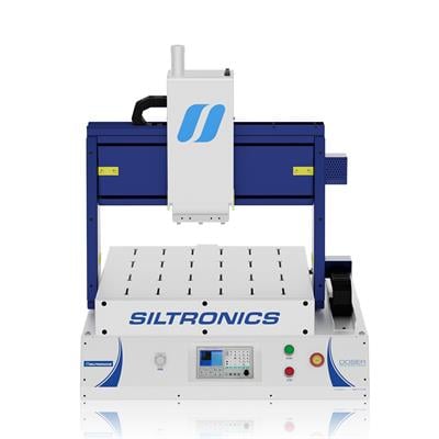 SILTRONICS “DOSER”  CNC DOZAJLAMA  MAKİNASI - MASA ÜSTÜ - 400 X 400 STEP MOTOR-AÇIK KABİN