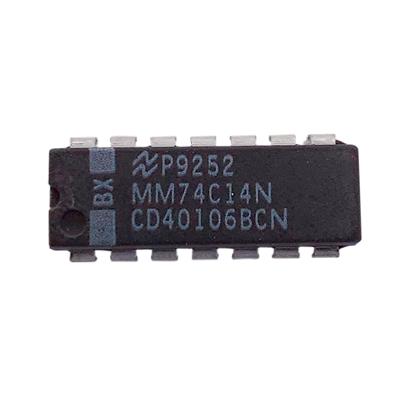 Entegre - CD40106BCN  DIP-14 6lı Schmitt Trigger Inverter