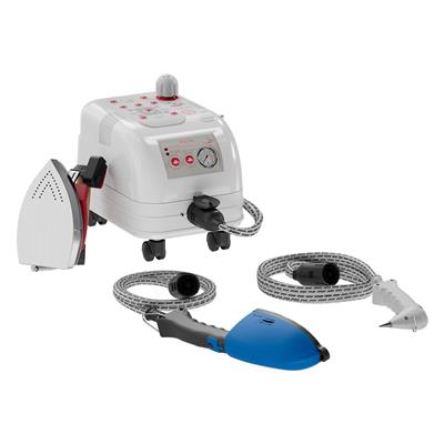 GAZZELLA TRİO CLEAN BUHARLI ÜTÜLEME VE TEMİZLEME ROBOTU - 2 LT ( PROFESYONEL ÜTÜ, FIRÇA,PİSTOLE VE TEMİZLİK APARATLARI DAHİL) 