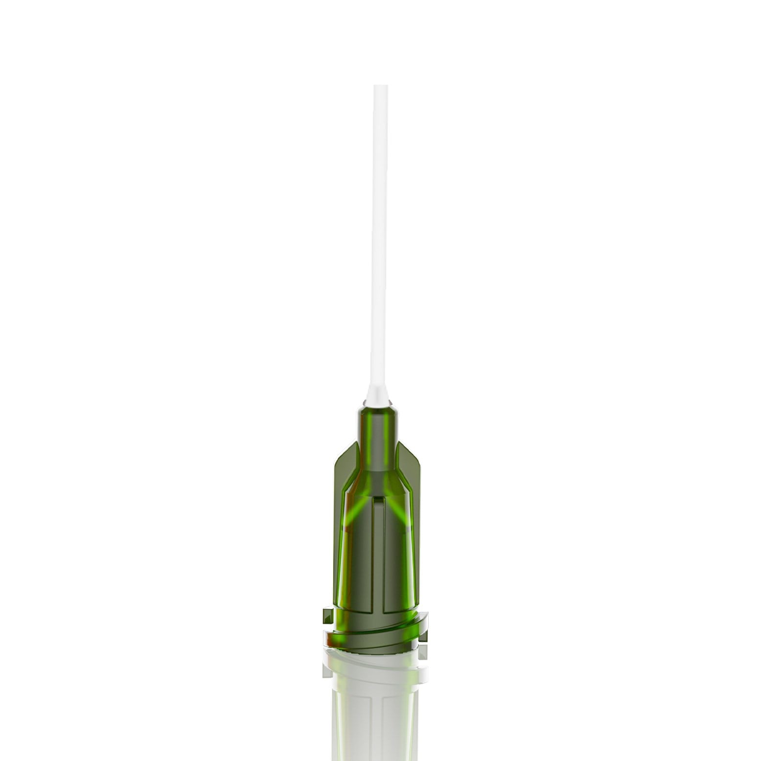 EBEU14G050 - ENJEKSİYON BAŞLIKLI ESNEK UÇLU (PP) İĞNE - 1/2'' - KOYU YEŞİL