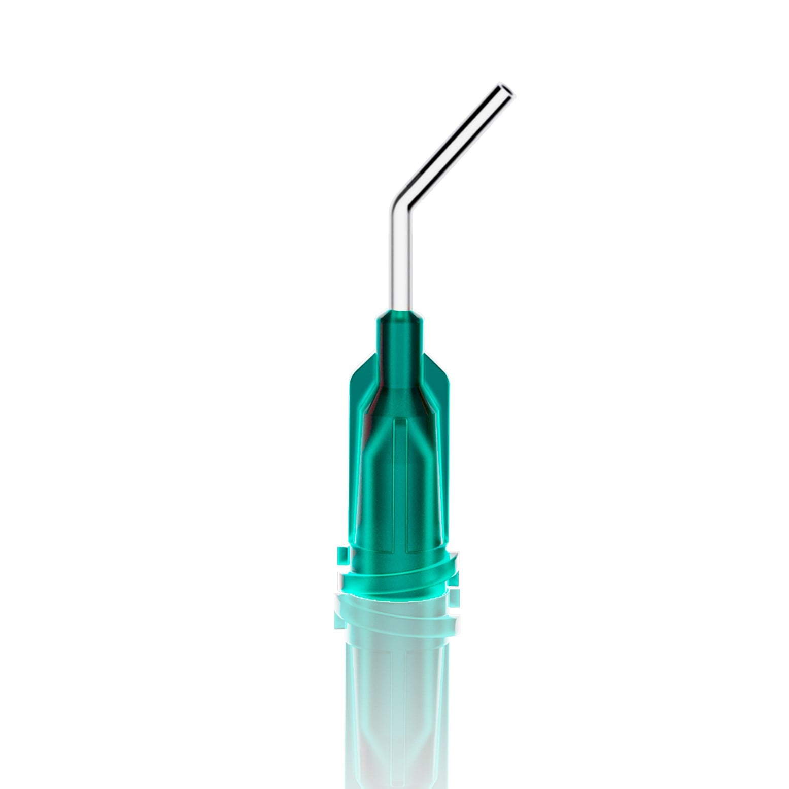 EBE18G050-45 - ENJEKSİYON BAŞLIKLI 45 DERECE EĞİMLİ İĞNE- 1/2'' - 18G - YEŞİL